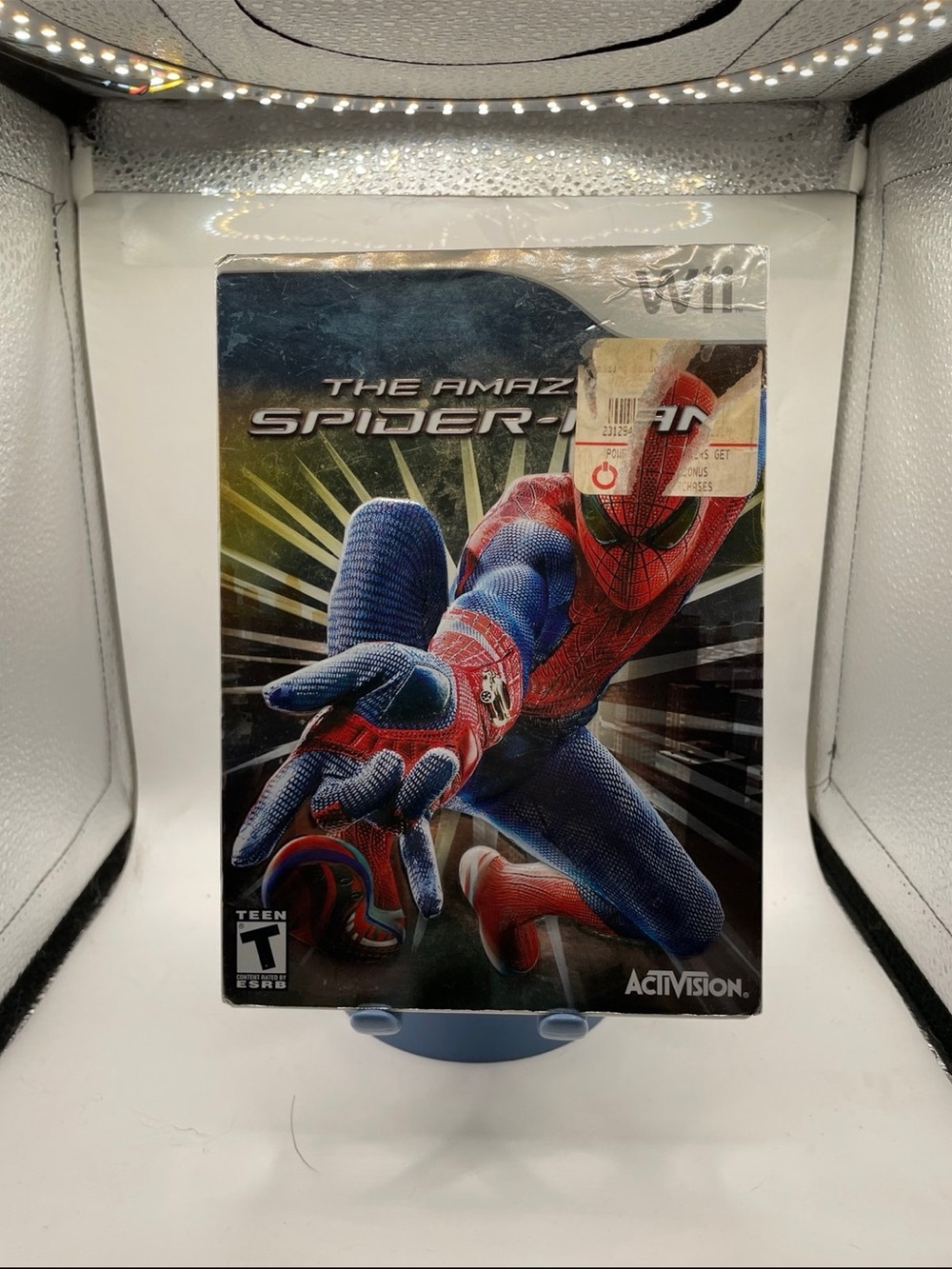 Nintendo Wii The Amazing Spider-Man Game - Red, Blue